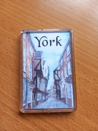 York souvenir fridge magnet - "york",