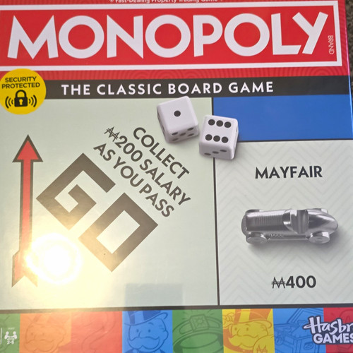 Hasbro games monopoly classic - games,