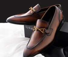 Latest Handmade Brown Genuine