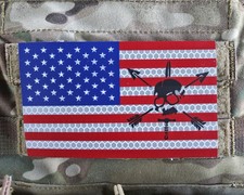 Large Infrared US CIF Flag IR