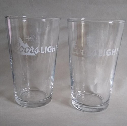 Coors light half - coors, pint