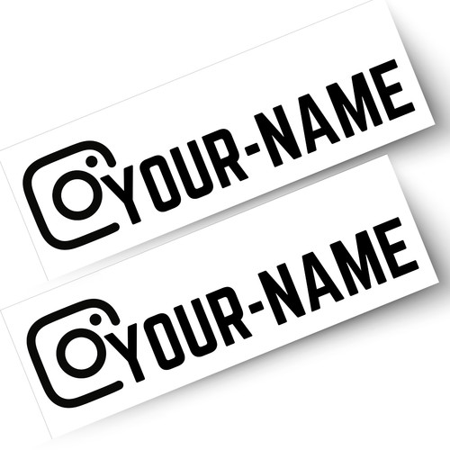 Personalised instagram handle - personalised,