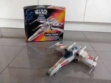 Star Wars 1995 Power Of Force 14 inch X-wing Fighter, Working Sounds (LNG)