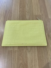 Whistles Matte Croc Clutch bag