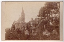 CABINET CARD Photograph St Mary's Church EDVIN LOACH Herefordshire