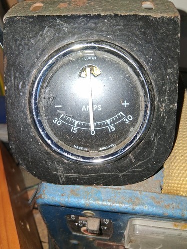Classic car lucas amp meter - classic,