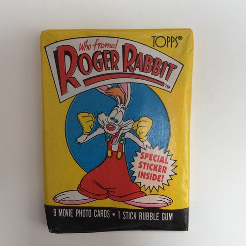 Roger rabbit topps 1987 - roger,