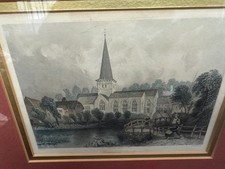 Aquatint Framed Original