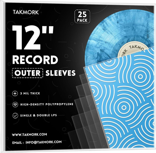Pack vinyl record outer - record,