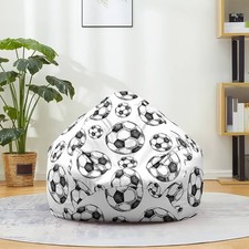 Highdi NO Filler Beanbag,Soft Toy Storage Bean Bag Chair Cover Adults Kids,Lazy