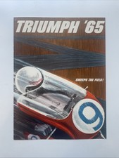 1965 TRIUMPH SALES
