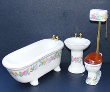 Dolls House 3 Piece Ceramic