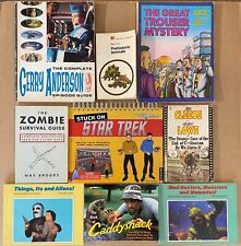 BOOKBUNDLE STAR TREK GERRY ANDERSON JOHN CLEESE TROUSER MYSTERY CADDYSHACK USED