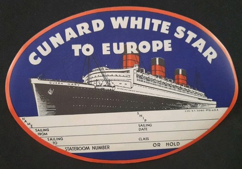 Cunard white star - white,