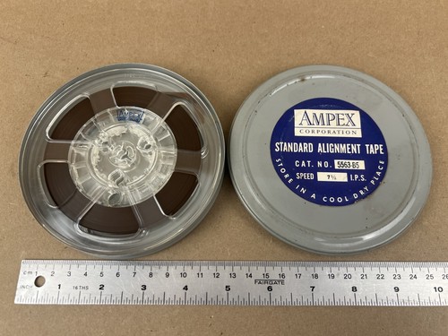 Vtg ampex ips reel - ampex,