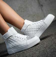 Womens Wedge Trainers Ladies