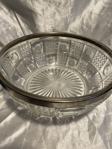 Vintage heavy cut glass - vintage,