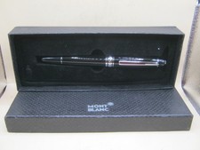 Vintage Montblanc Meisterstuck Rollerball Pen Precious Resine Plat Trim 132445