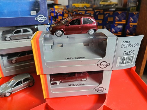 Boxed model gama opel - model,