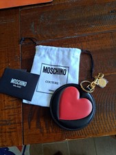 Moschino Big Heart calfskin