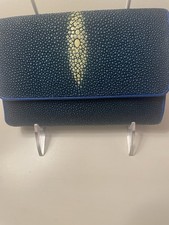 Blue Stingray Clutch/ Wallet