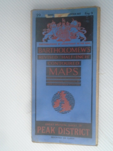 Cloth barts map - map, 1941