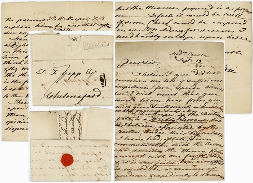 1823 letter majendie - 1823, at