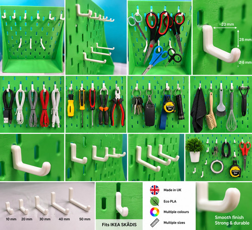 Ikea skadis hooks - ikea, for