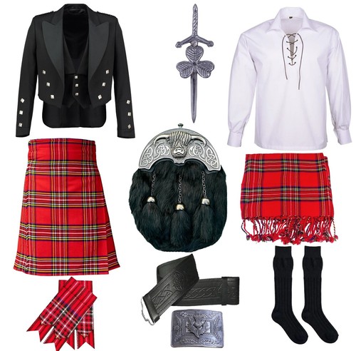 Royal stewart tartan men - royal, 10