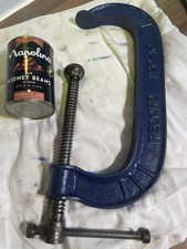 2 x Record No 10 Heavy Duty G Clamps  10”