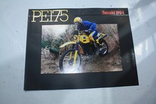 NOS 1984 SUZUKI PE175 BROCHURE