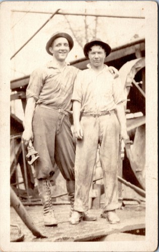 Postcard rppc two working - postcard,