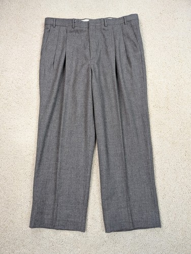 Wool pants mens 38x27 gray - pants,