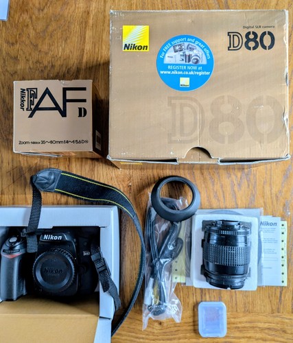 Nikon d80 2mp digital - 10.2mp, slr