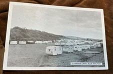 Vintage postcard Blue Anchor