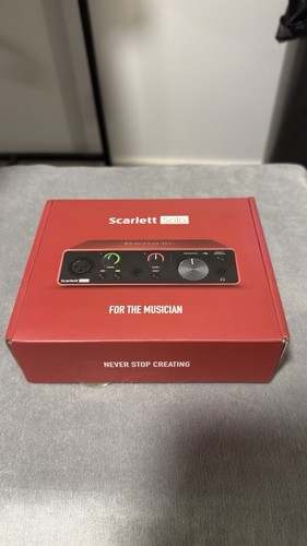 Focusrite scarlett solo usb - solo,