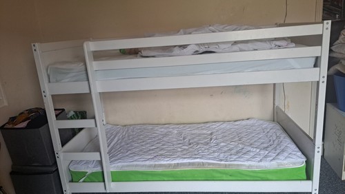 Triple bunk bed - bunk, 3ft