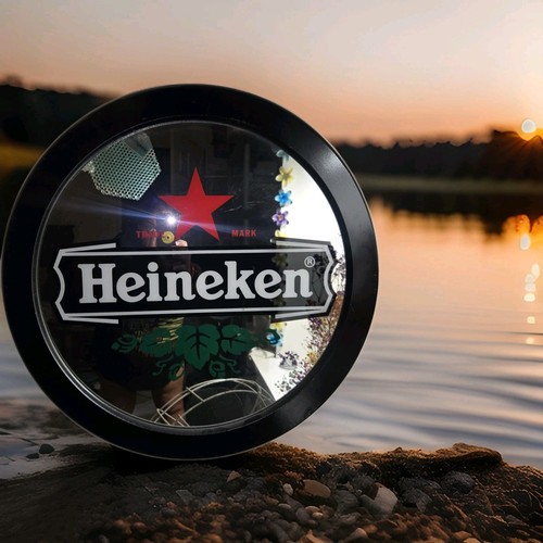 Heineken bar mirror - heineken,