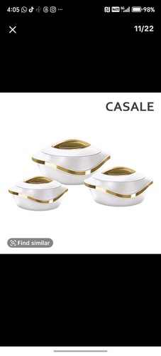 3pc hot pot set insulated - pot, food