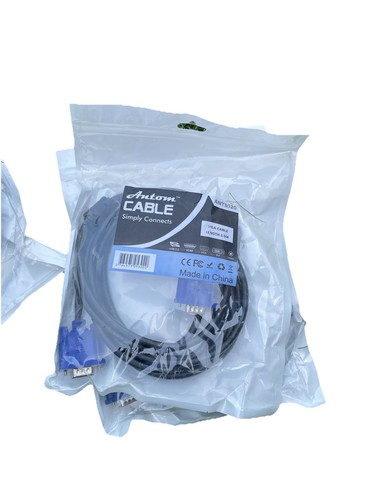 Job lot 5m vga - 3.5m, cable