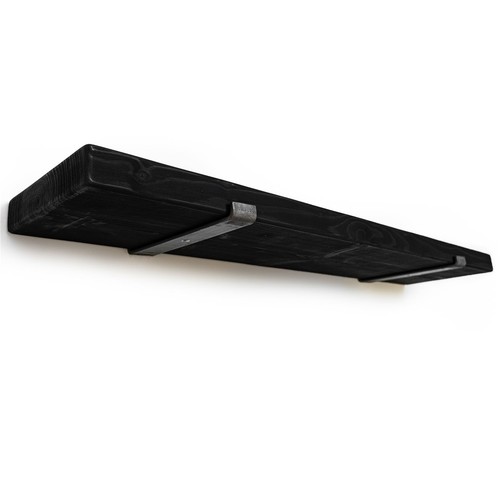 Wooden floating shelf vintage - floating,