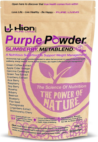 Purple powder slimberry - powder,