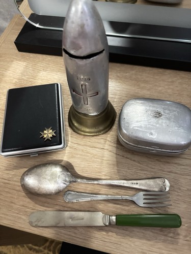 Wwi trench art - shell, case
