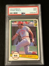 1982 DONRUSS #400 JOHNNY BENCH