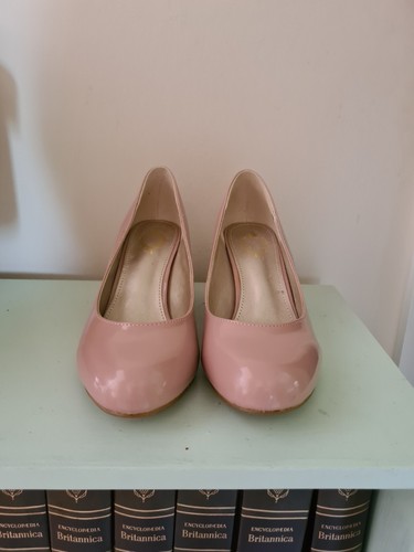 Dusky pink round toed - dusky,