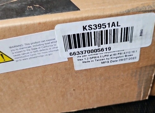 Kingston brass ks3951al 2 - kingston,