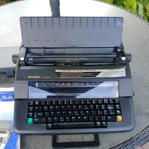 Vintage sharp pa3100s portable - pa3100s,