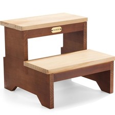 Wooden Two Step Stool for