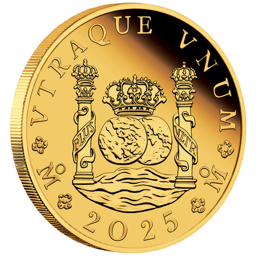 Gold pillar dollar coin 225 - pillar,