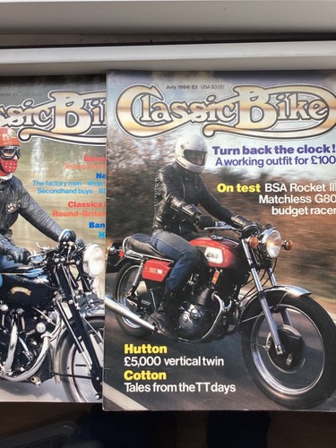 Classic bike magazines july - bike,